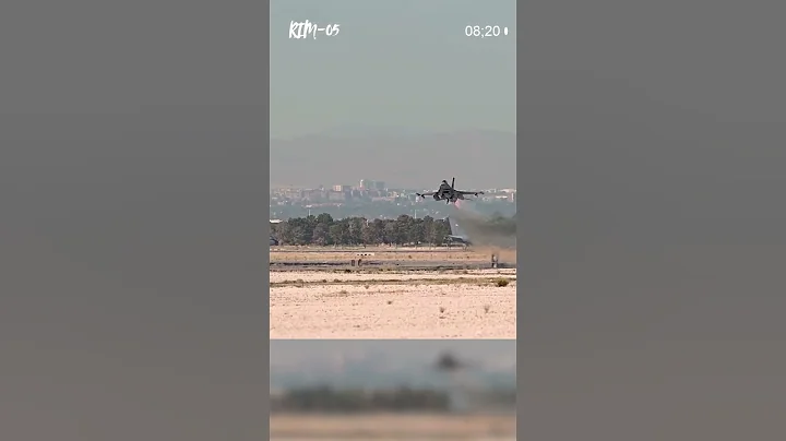 Full Power F-16 Take Off
