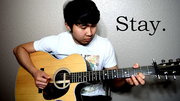 Daryl Ong - Stay (Fingerstyle cover by Jorell) INSTRUMENTAL | KARAOKE ACOUSTIC