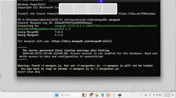 Introduction To MongoDB (Mongo shell)