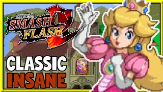 Super Smash Flash 2 | Classic Mode: Peach - Insane Difficulty - No Continues (Beta 1.4.0)