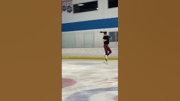 Double Lutz + Double Loop Combo!! #shorts