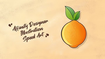 Speed Art Vector Illustration in Affinity Designer