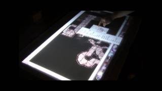 45" Multitouch table running RPTools
