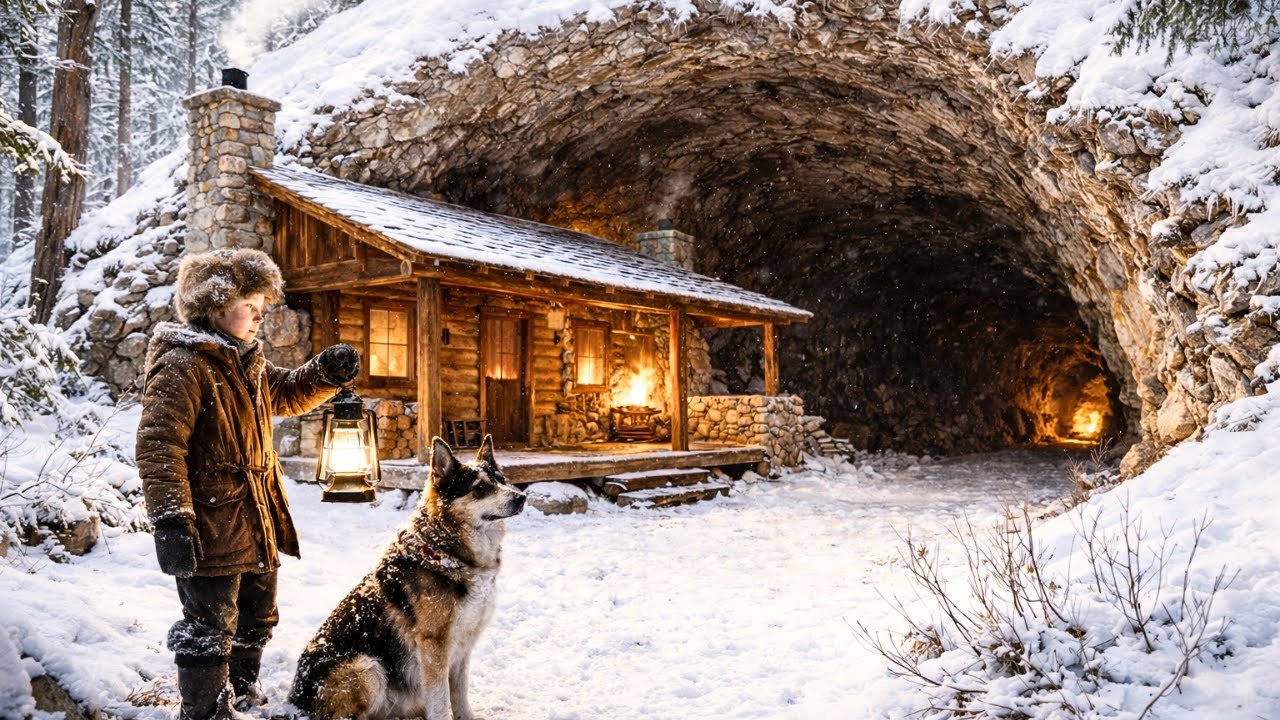 They Mocked Him For Building Into a Cave - Until the Blizzard of '71 Came