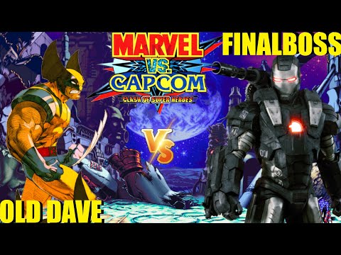 Marvel vs Capcom: OLD DAVE vs FINALBOSS (FT5)