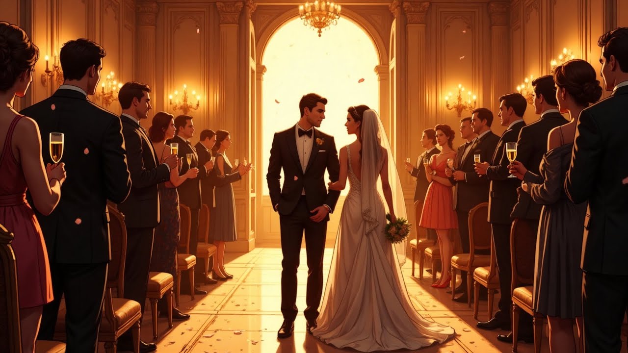 Como ella incluso le dio mi traje de boda a él, estoy emocionado por darles una gran sorpresa en...