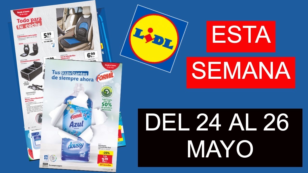 🔥LIDL OFERTAS CATÁLOGO DE ESTA SEMANA | Folleto Vigente al 26 Mayo 2021🔥 - YouTube