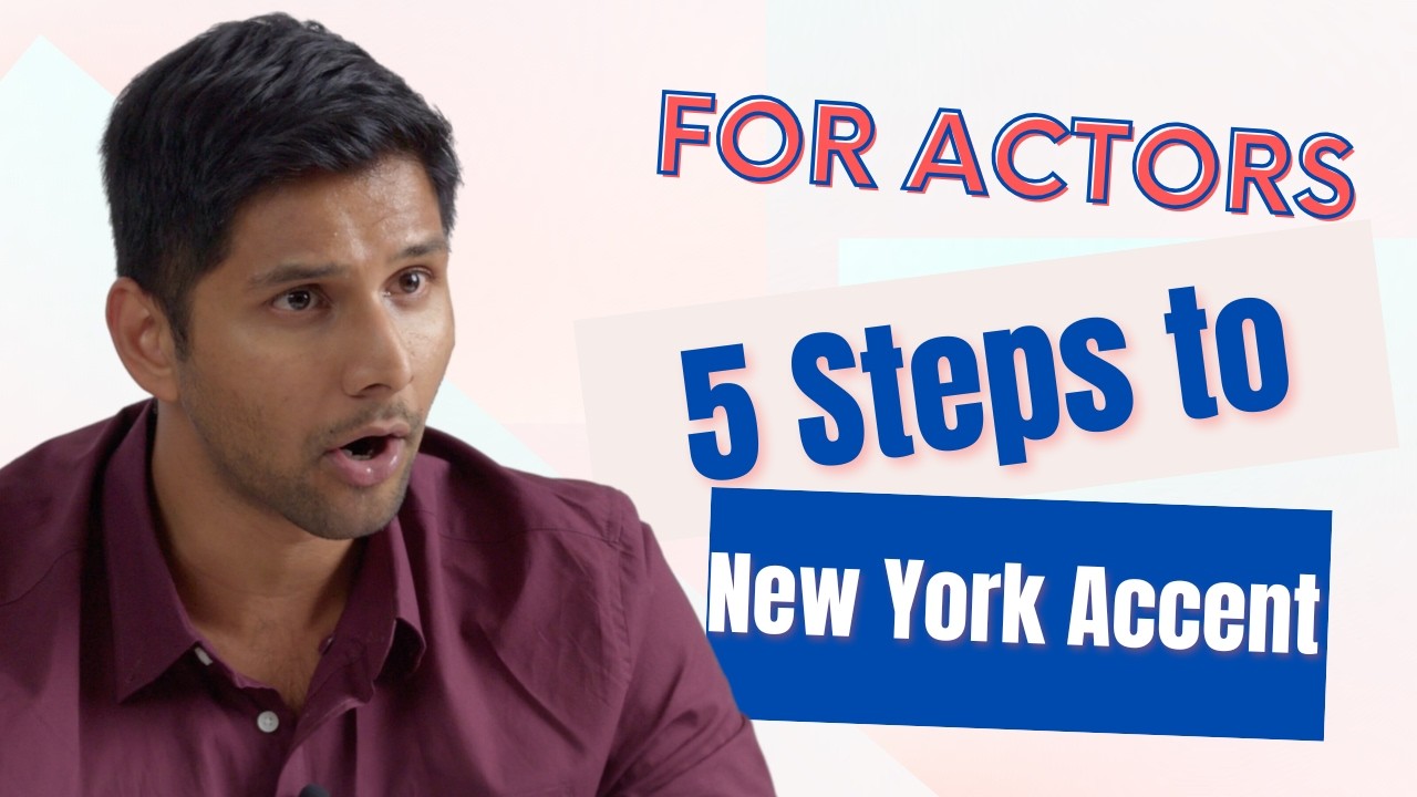 New York Accent in 3 Easy Steps (For Actors and Performers)
