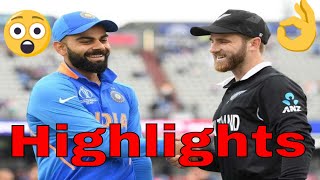 India vs New Zealand Highlights Semi Final  Full [HD]  ICC  World Cup 2019