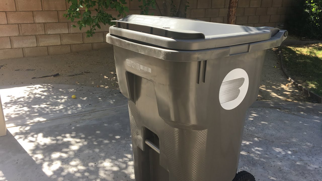 My New Burrtec Rehrig EG Recycle Bin YouTube