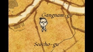 Google Maps Treasure Map Gangnam Style screenshot 3