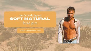 Men's Kibbe Body Types: Soft Natural Brad Pitt screenshot 4