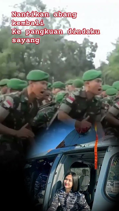 Dinda ku sayang #yel_yel_tni #tni_ad #tni_au #tni_angkatan_laut #masukberanda #tni_polri