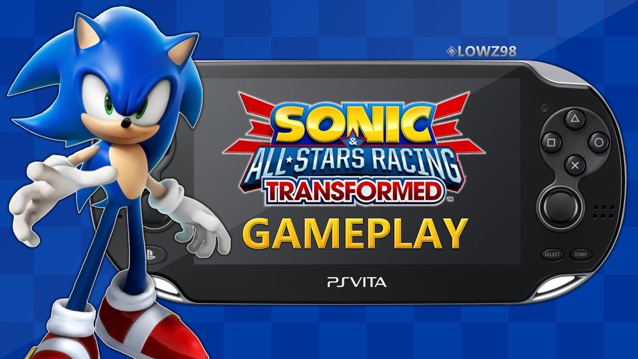Jeu Vidéo Sonic & All-Stars Racing Transformed Pour PlayStation Vita - Version Bon état