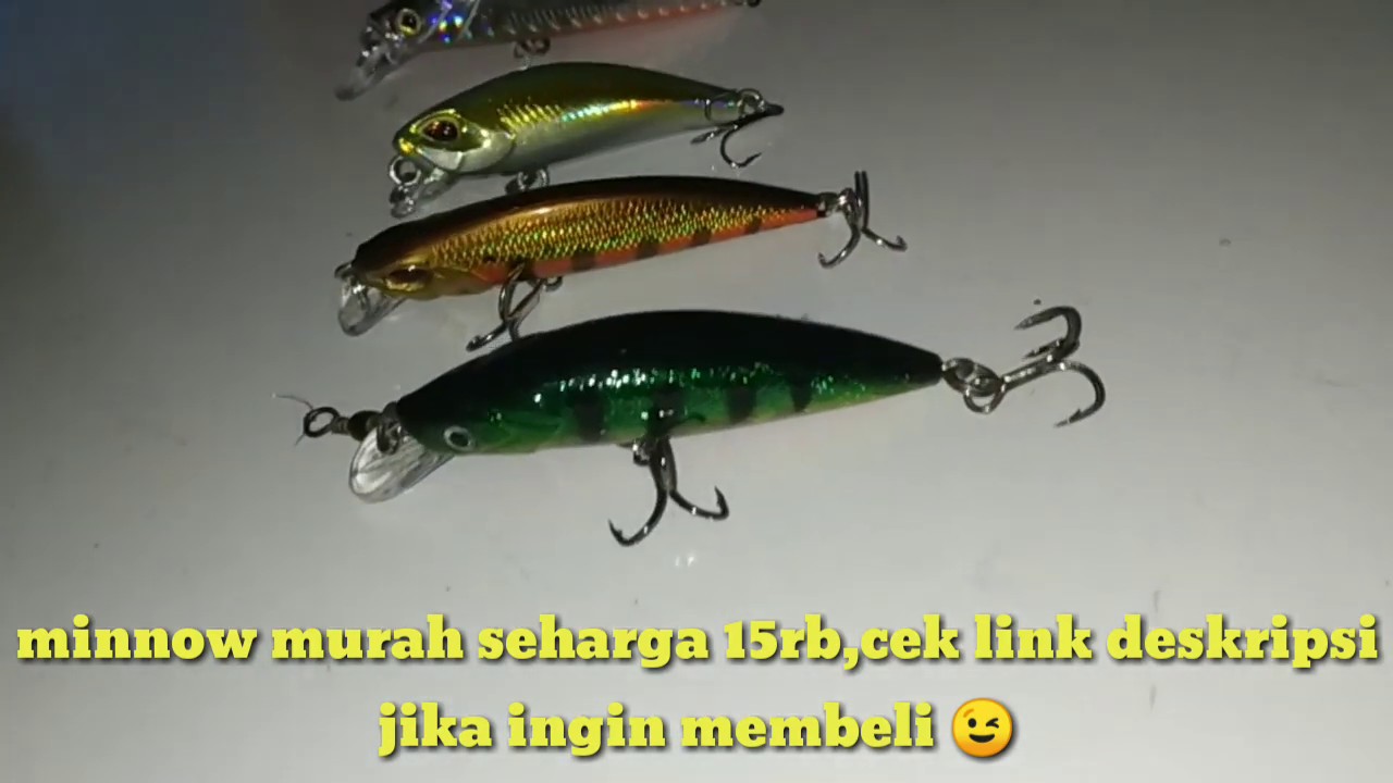 lure minnow 15rban YouTube