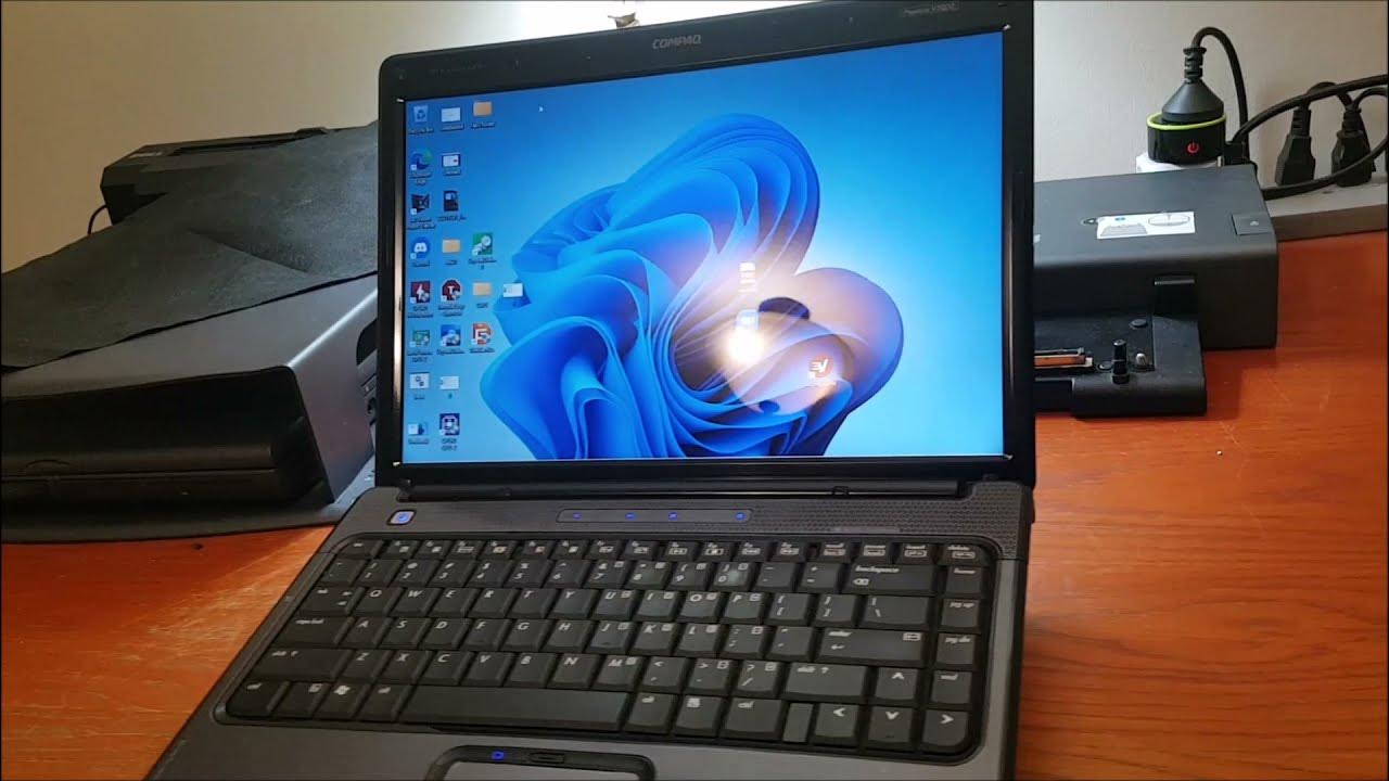HP Compaq Presario V3000 laptop Disassembly & Restoration - YouTube
