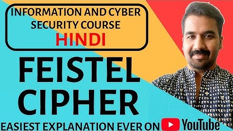 Feistel Cipher Explained in Hindi ll Information and Cyber Security Course