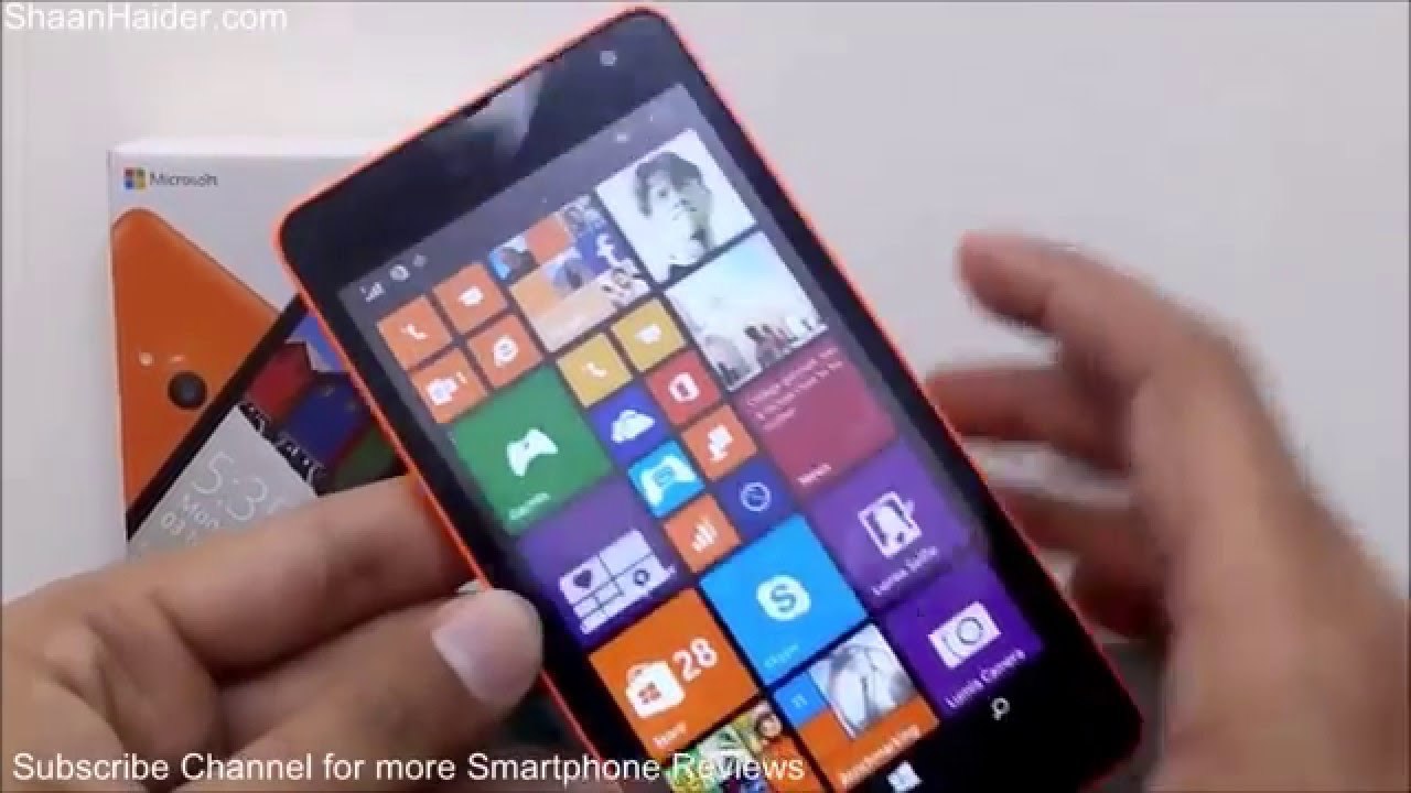 Nokia Lumia 535 – Dual SIM – Blanc – Testé Et Fonctionnel