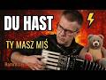 TY MASZ MIŚ l Rammstein – Du Hast na AKORDEONIE?! 😳 Polski cover