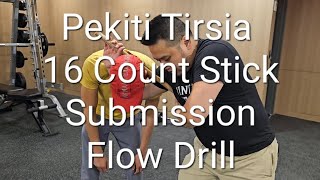 PKT Kali Intermediate: 16 Count Stick Submission Flow Drill [Part 1]