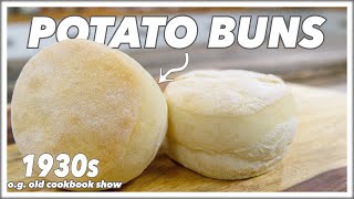 So Soft! So Easy! 1930's Potato Bun Recipe - Old Cookbook Show - Glen And Friends Cooking