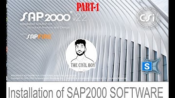 Installation of sap2000 software.Part-1