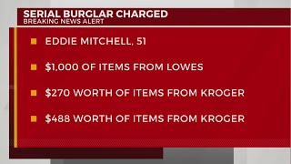 Suspected serial shoplifter arrested