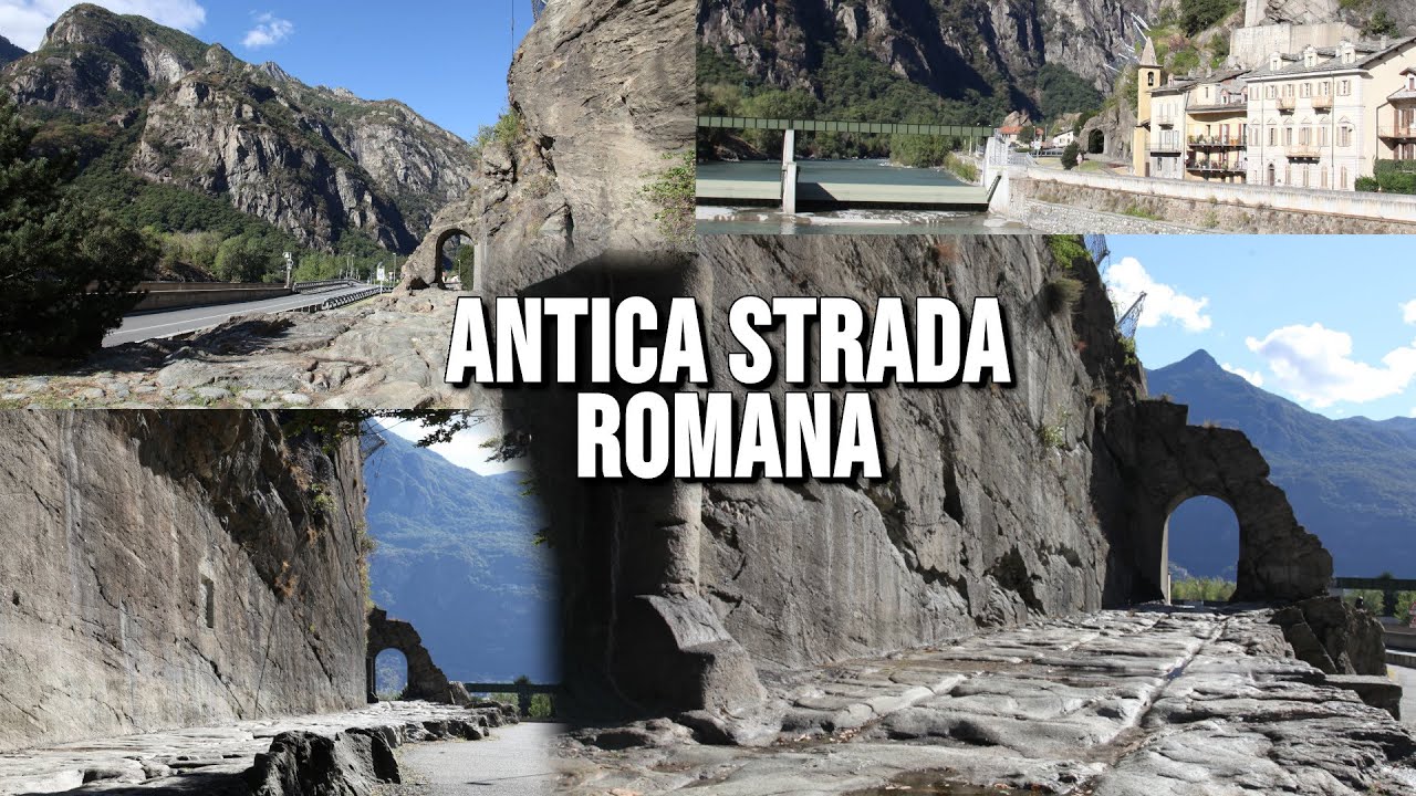 UNA STRADA ROMANA DI 2000 ANNI ANCORA INTATTA! LA VIA DELLE GALLIE A DONNAS IN VALLE D'AOSTA! [4K]