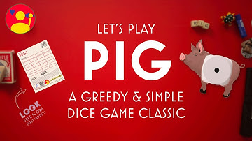 How to Play PIG Dice - The Classic 2 Dice Game of Greed and Luck
