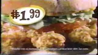 Kfc - Y Triple Crunch Sandwich Commercial 1999