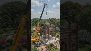 Beautiful Mosque Design in Garden 🕌✨ #shorts