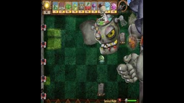 PLANTS VS ZOMBIES - SEA-SHROOM VS DR. ZOMBOSS! 😈👿👹a1 #shorts #pvz