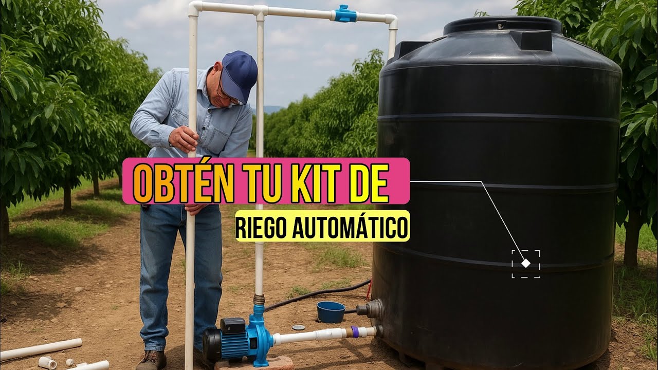 💦🚜 Instalando Riego Automático en Aguacate: Ahorra Agua y Produce Más