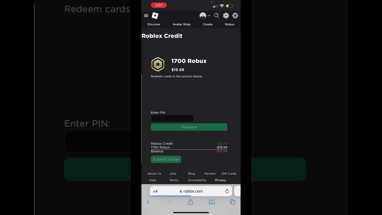 How To Redeem A Gift Card On Roblox It Works For All Devices 