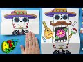 How to Draw a Day of the Dead Surprise Fold