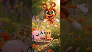 Popco ile Parti Zamanı! 🍿🎉 Dans Et! #shorts #bebekşarkıları