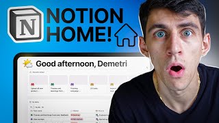 Notion Home is a JOKE...｜Demetri Panici - Productivity Coach