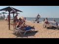 Голубицкая- центральный пляж - обстановка лета 2016- Озеро