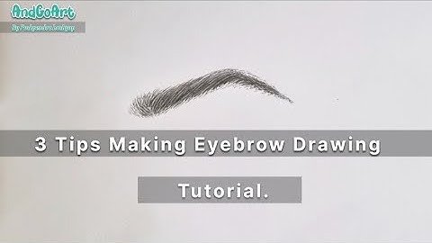 How to Draw Eyebrows | Timelapse | Step by Step | Tutorial for Beginners |