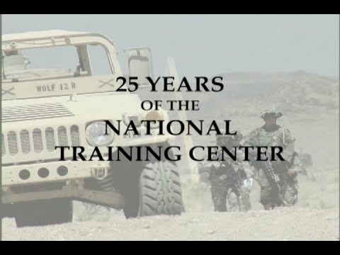 The 25th Anniversary of the National Training Center at Fort Irwin, CA