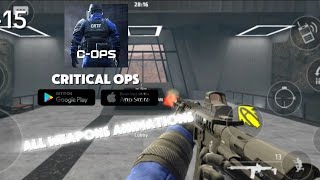 Critical Ops: Multiplayer Fps Mobile - Offical All Weapons Animations screenshot 3