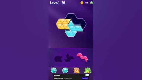 Block! Triangle Puzzle Level 10