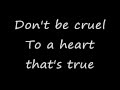 Dont Be Cruel - The Judds - with lyrics