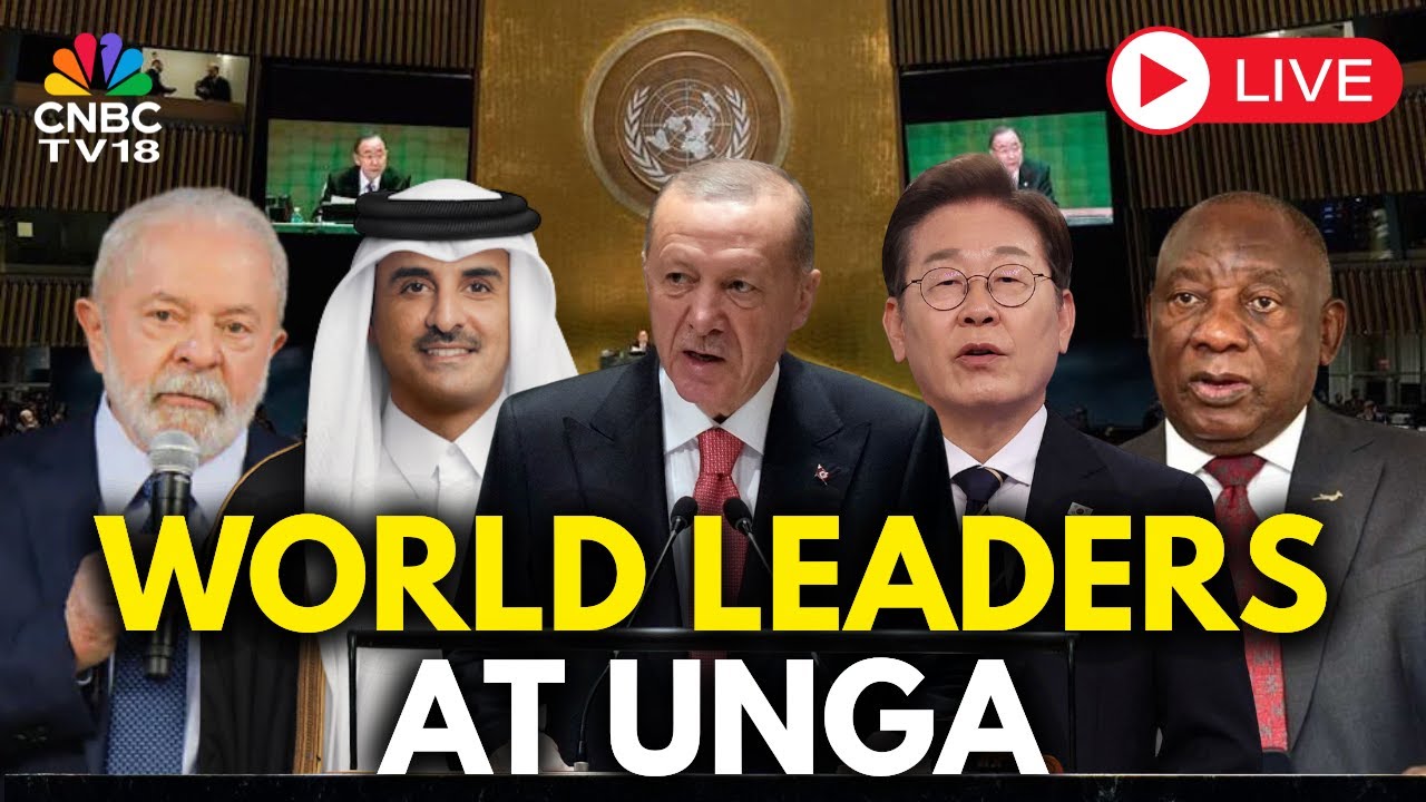UN LIVE: World Leaders At United Nations | UNGA | Erdogan UN Speech | Qatar UN | Brazil | N18G