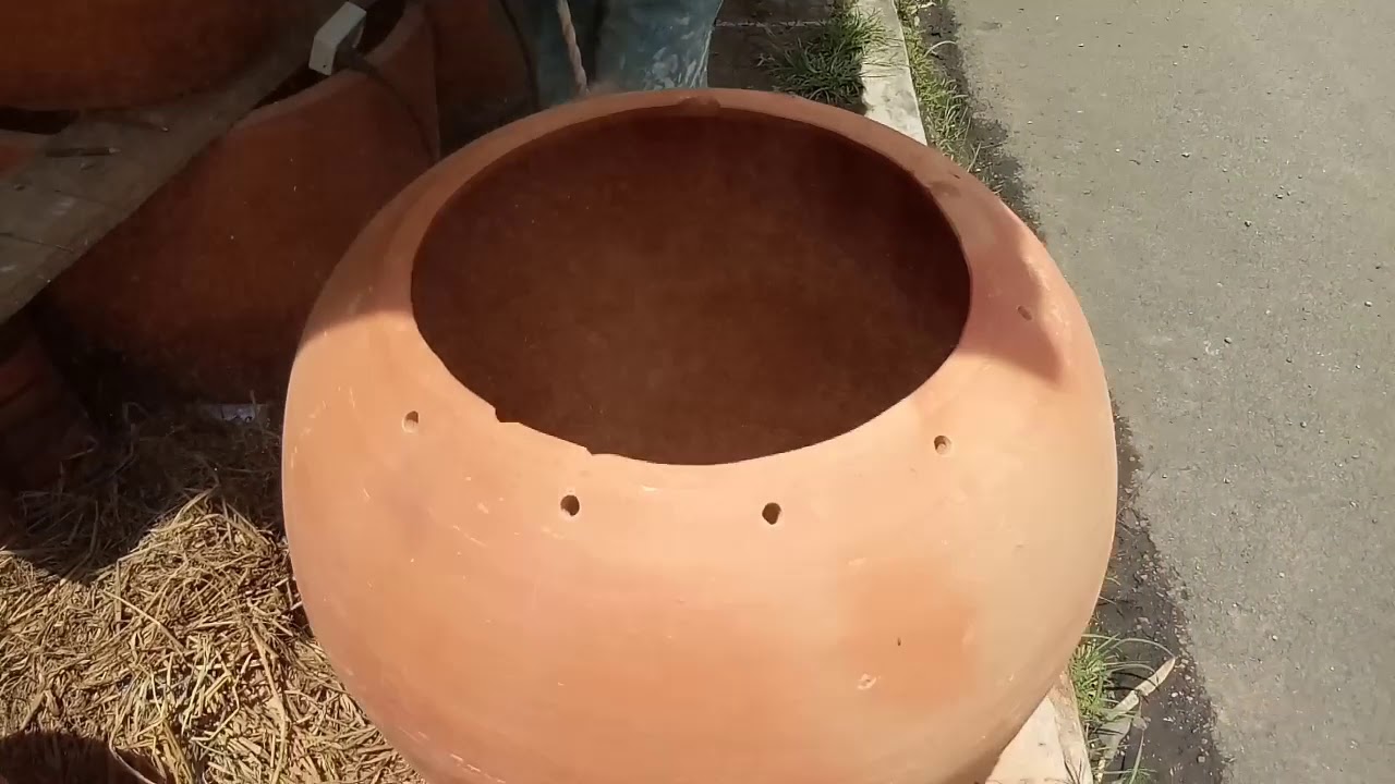  Cara  Ngebor Pot Bunga Gentong Tanah  Liat  YouTube