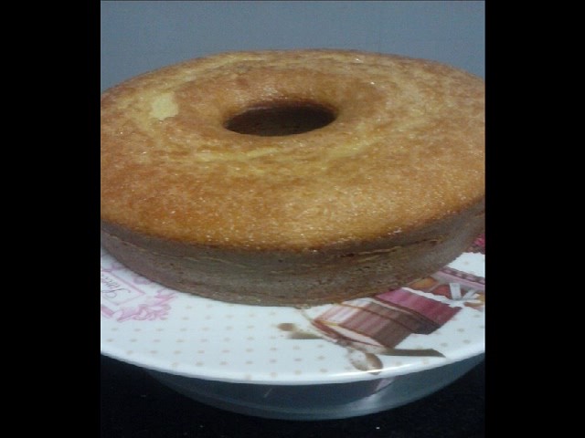 BOLO DE FUBÁ DE CANJICA