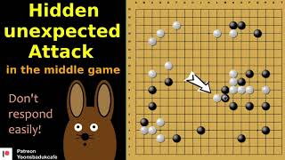Hidden, unexpected Attack - nice skills in the middle game