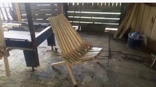 видео: Собираю дачный деревянный стул картинка: Собираю дачный деревянный стул