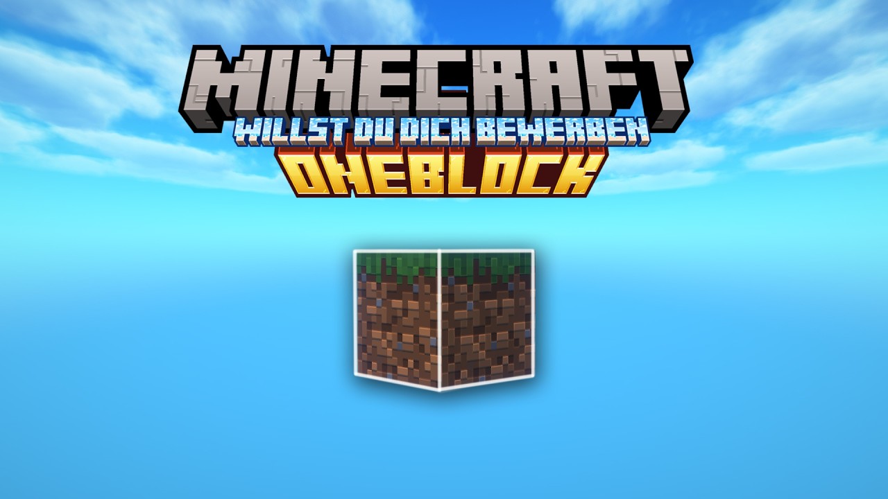 Wie kann ich mich bewerben auf Lythia.de Minecraft oneblock server (Tutorial)