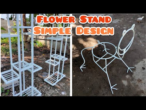 Simple flower stand design
